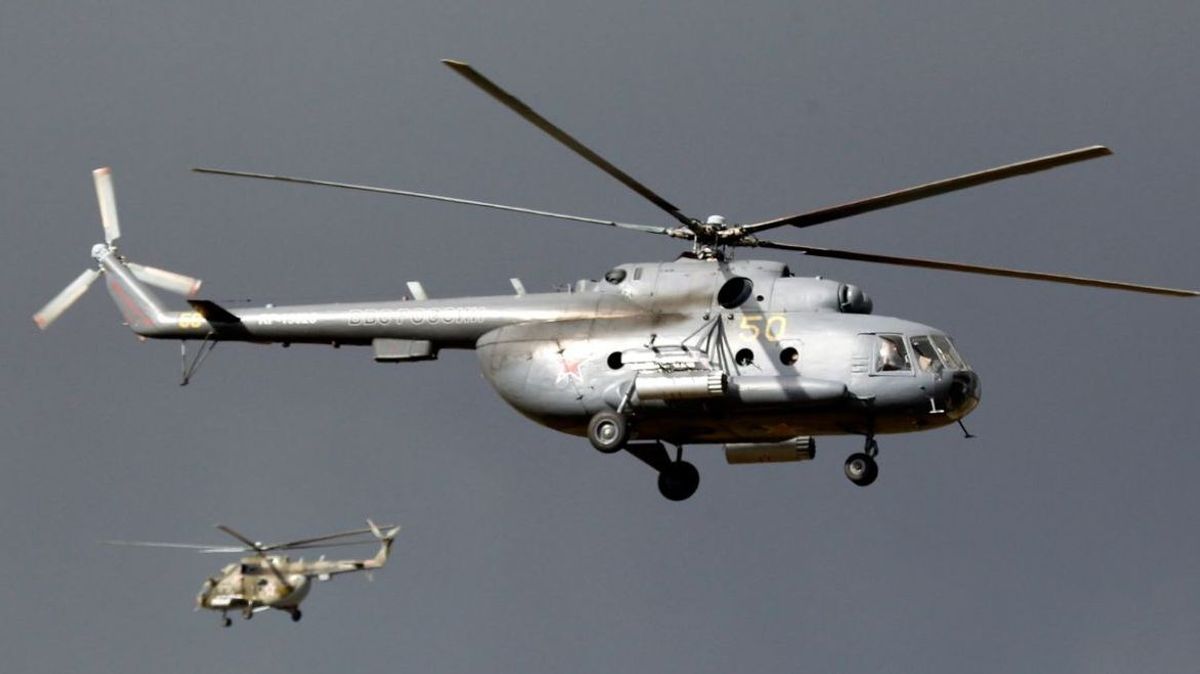 Un helicóptero ruso se estrella en Siberia