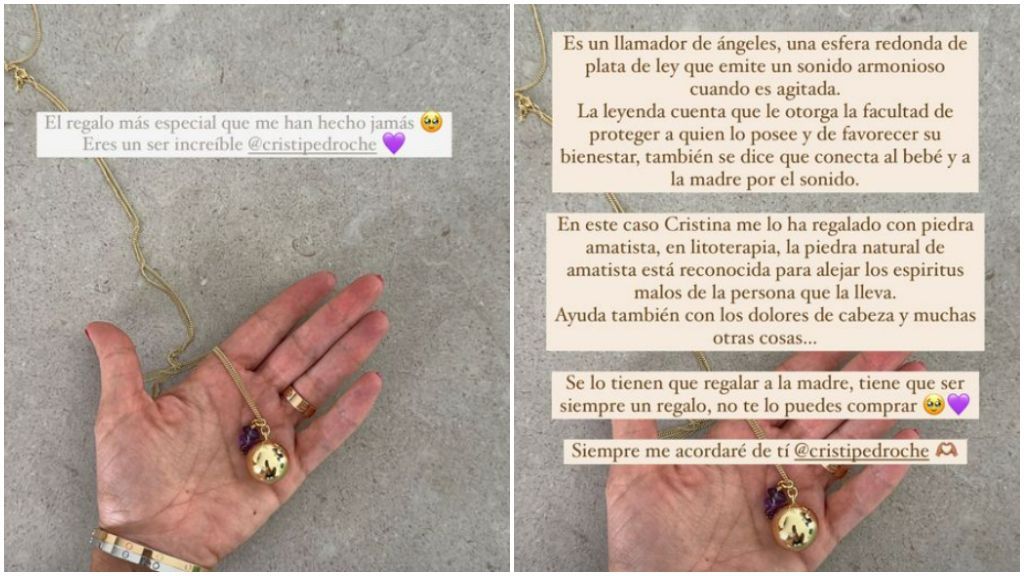 Los amuletos de los que Cristina Pedroche no se separa en su embarazo