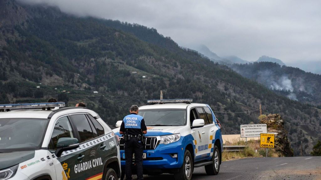 Incendio en la Caldera de Taburiente, La Palma: los trabajos nocturnos dan resultado, “sin llamas visibles”