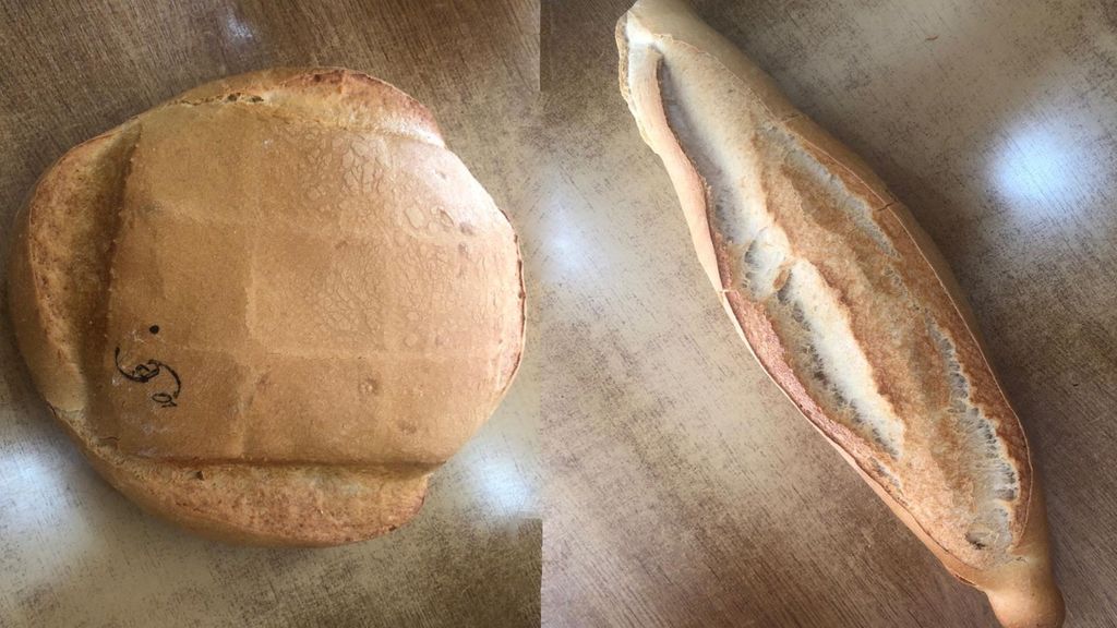 Dos tipos de panes de Alfacar con IGP