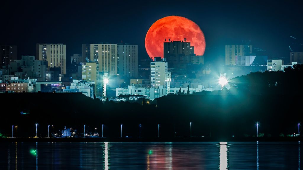 Superluna del Ciervo julio 2023 en Croacia