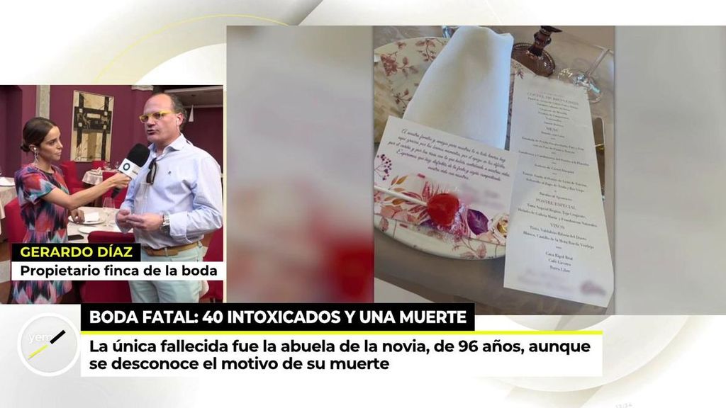 Una mujer de 96 años fallecida y 38 personas con síntomas de intoxicación tras una boda: habla el gerente de la finca donde se celebraron los enlaces