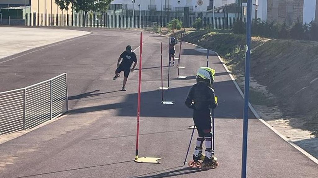 Única pista de alpino en línea en Andalucía