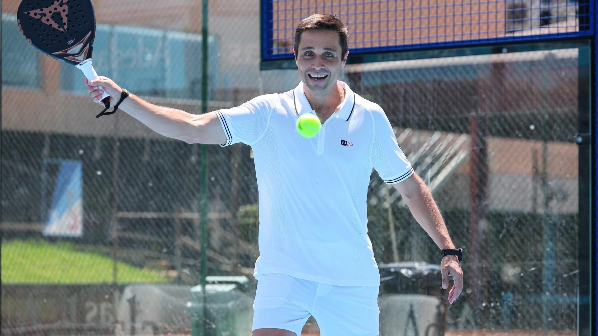 El jugador de pádel Fernando Belasteguín