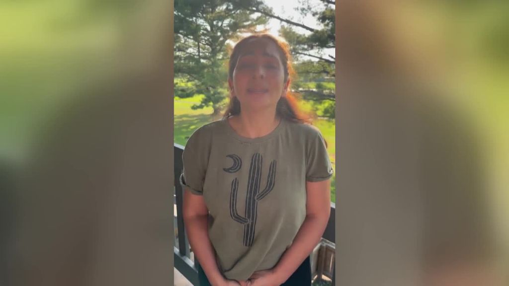 La madre de Alicia Navarro da las gracias en un vídeo tras reaparecer su hija después de cuatro años fugada en Estados Unidos