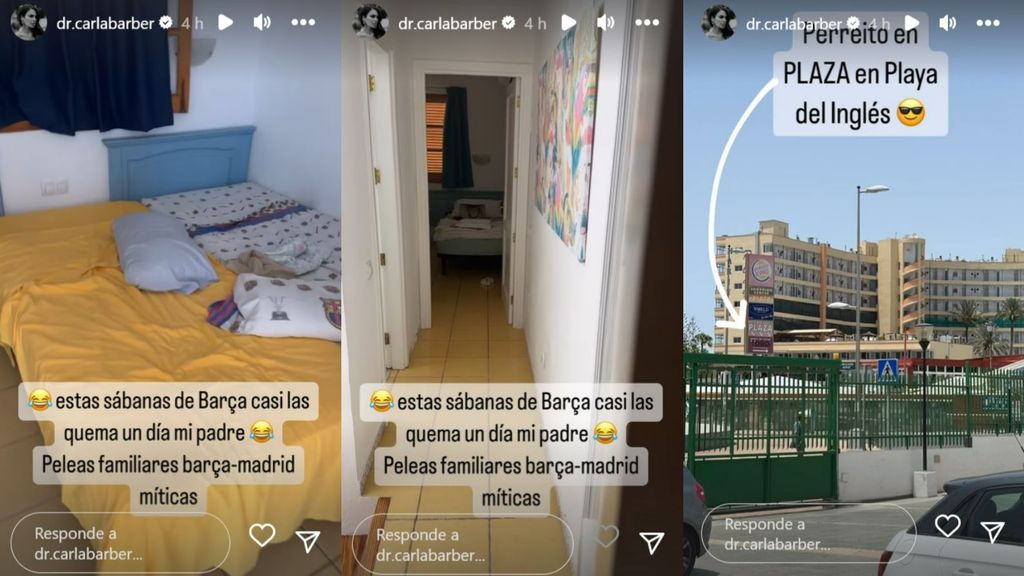 A Carla Barber le encanta su apartamento vacacional