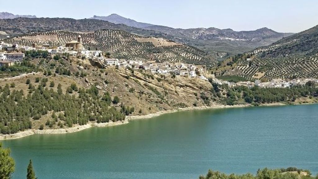 El embalse de  Iznajar