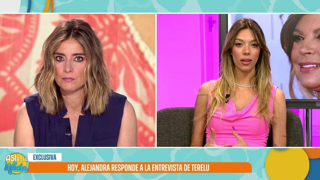 Alejandra Rubio, ante la entrevista de Terelu Campos: “Me ha sorprendido que profundice más en lo que está pasando en la familia”