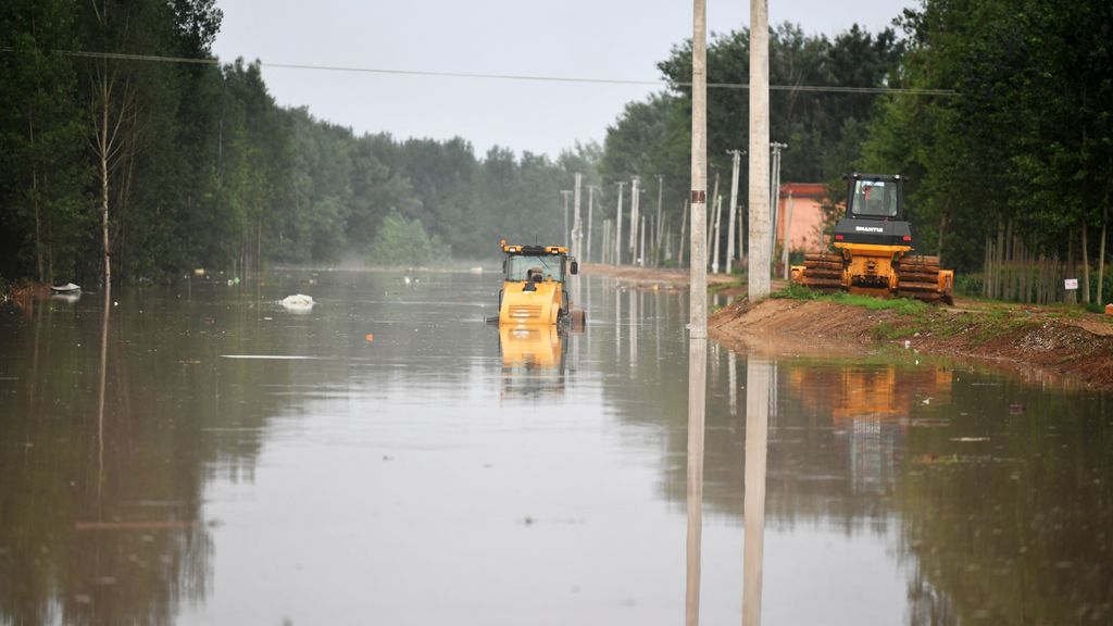 El tifón 'Doksuri' causa las peores inundaciones en décadas en China