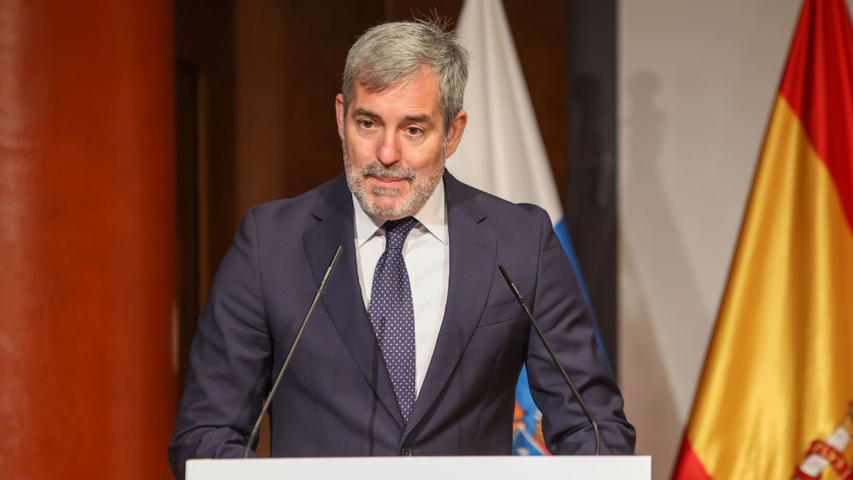 El presidente de Canarias y secretario general de Coalición Canaria, Fernando Clavijo