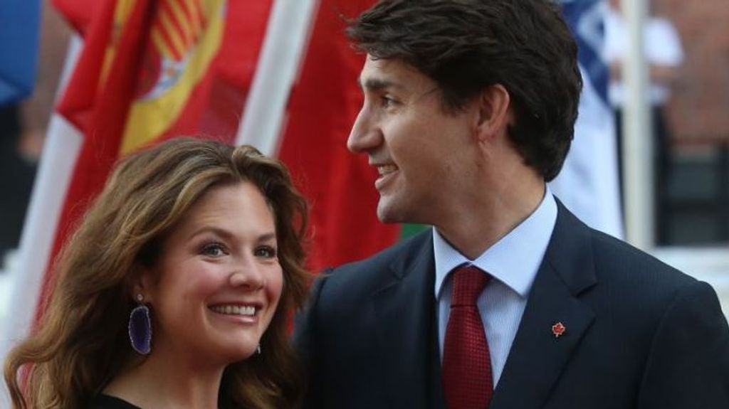 El primer ministro de Canadá, Justin Trudeau y su esposa, Gregoire, han anunciado su separación