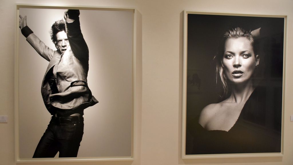 "Kate Moss vino a posar a casa, cuando estaban reformándola y estaba llena de albañiles, quería usar solo unas medias de rejilla negras" l