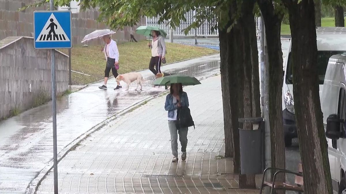 Frío, lluvia y viento por el paso de la borrasca Patricia en el norte peninsular