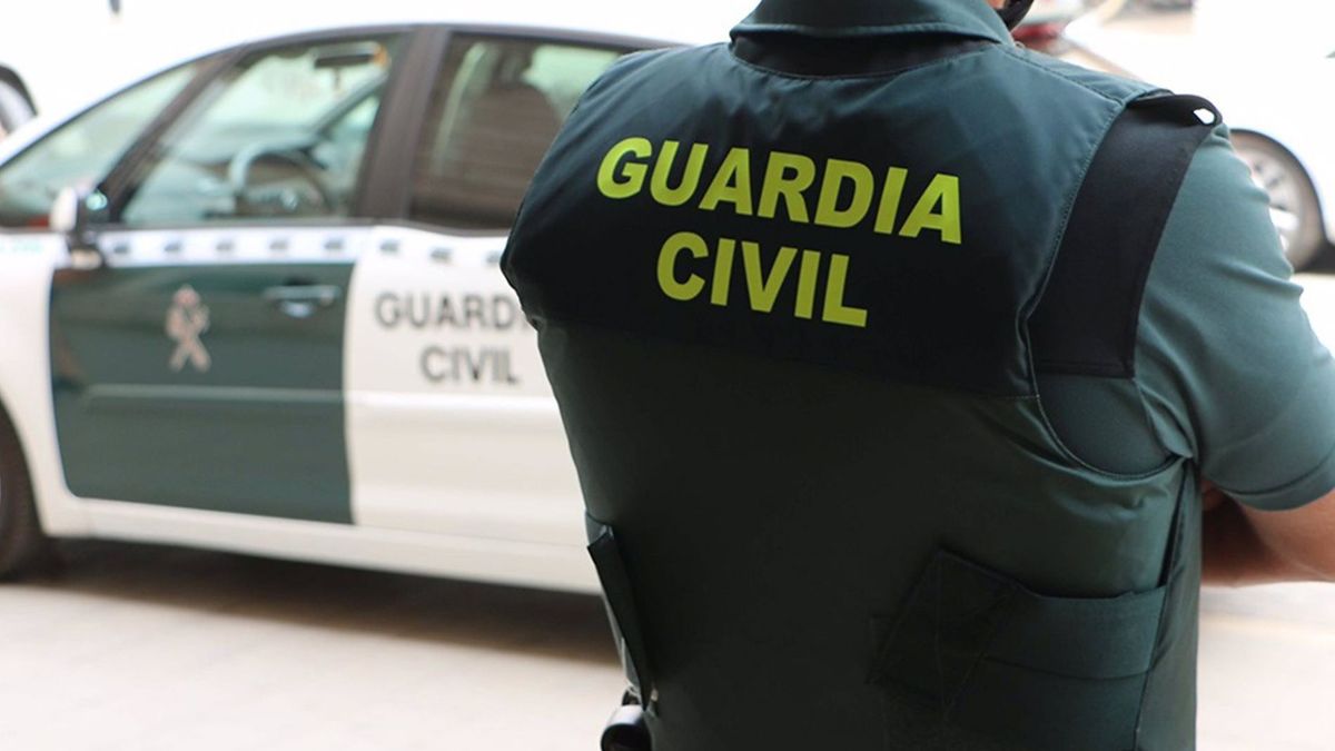 Un agente de la Guardia Civil