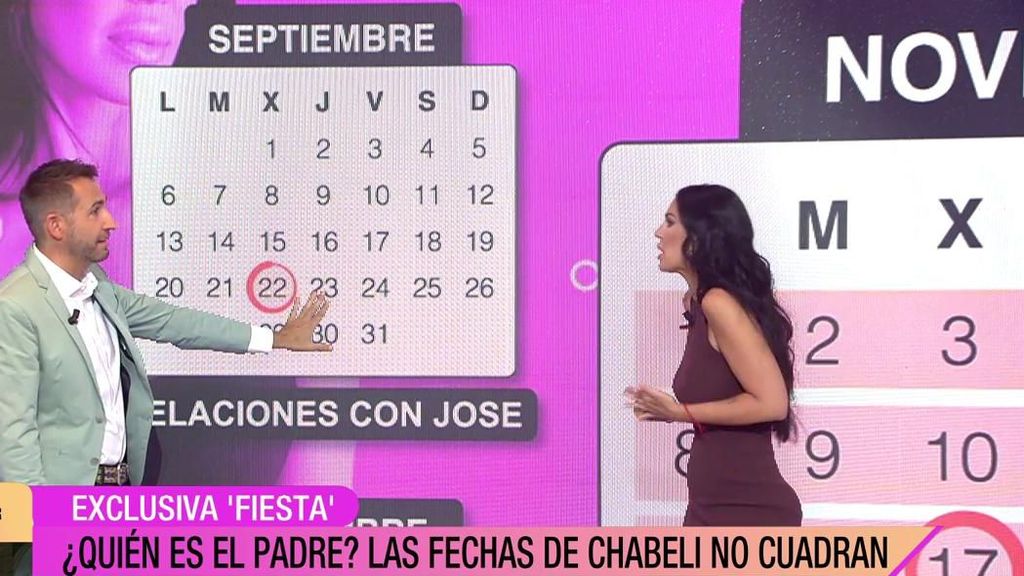 Polémica por el embarazo de Chabeli Navarro: las pruebas y les fechas