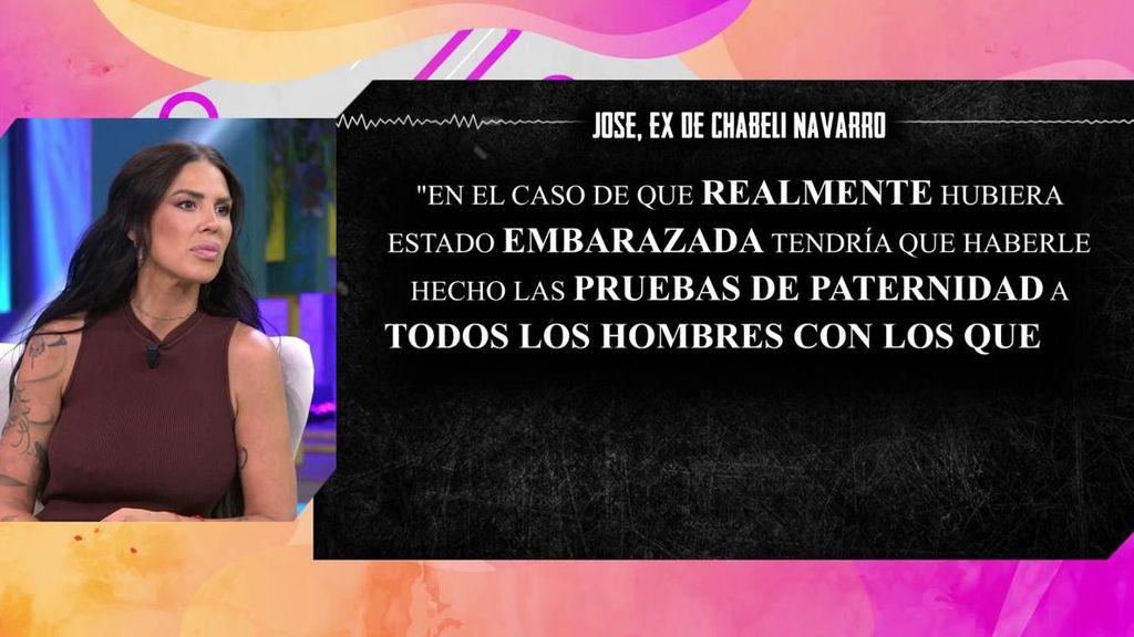 Chabeli responde a las duras palabras de su exnovio