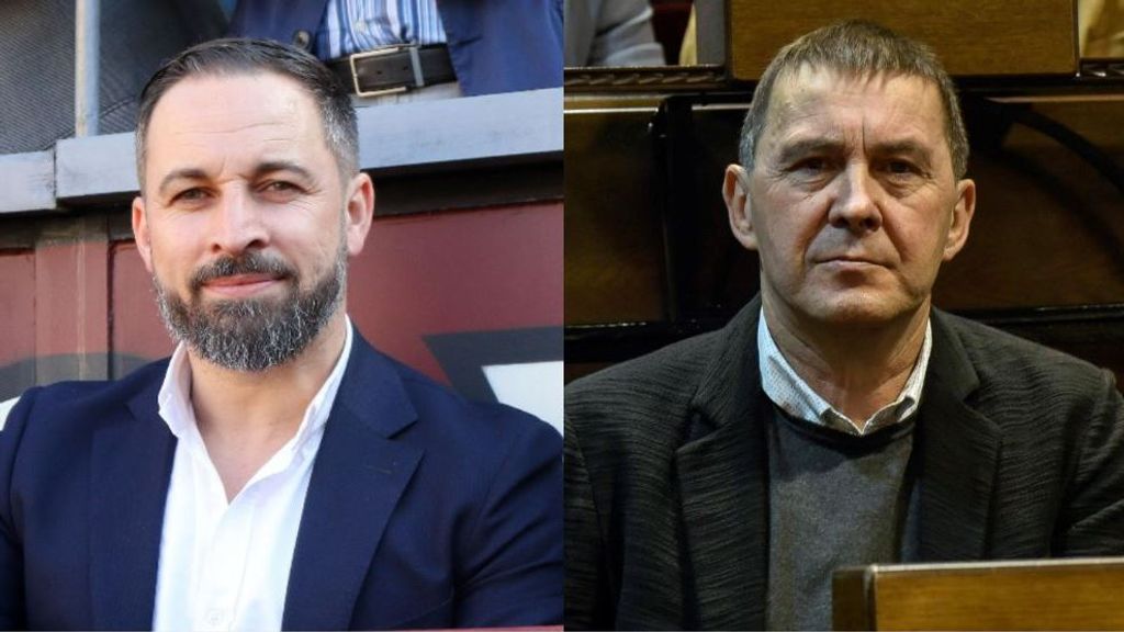 Abascal asegura que Otegi "practica el terror" al señalar al policía que impidió ondear la ikurriña