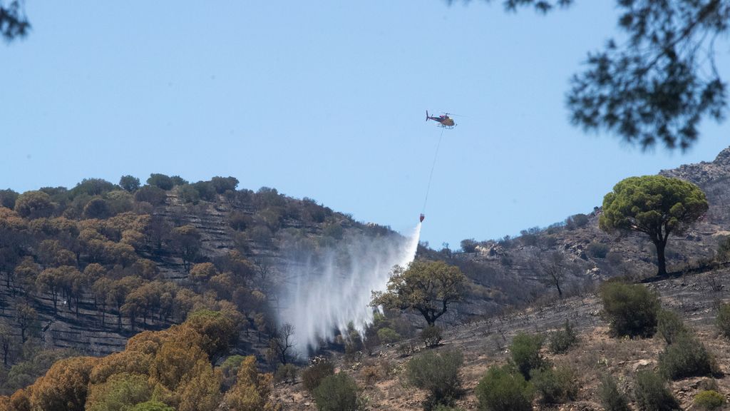 Estabilizado el incendio forestal de Portbou: ha arrasado más de 500 hectáreas