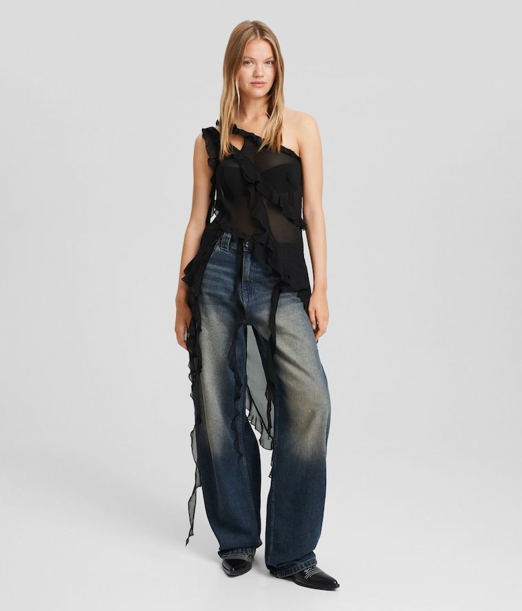 asimetrico Bershka
