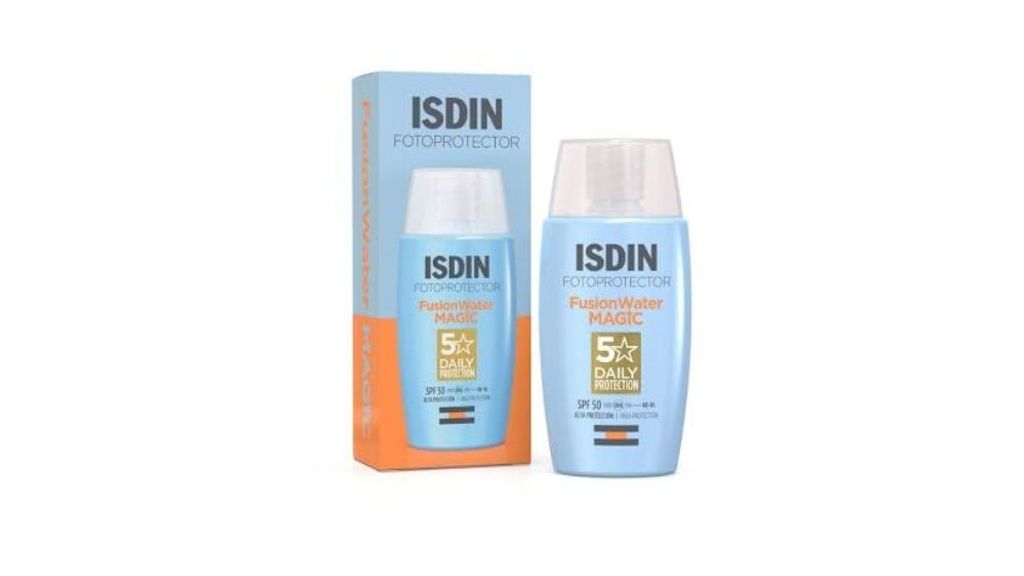 Crema solar facial ISDIN Fusion Water MAGIC SPF 50