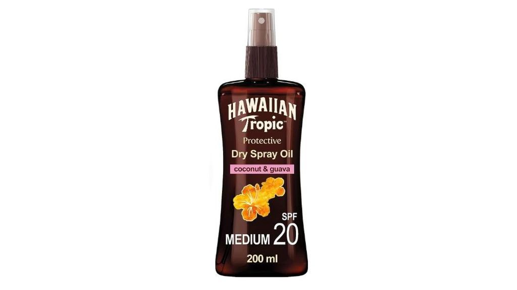 Crema solar Hawaiian Tropic aceite seco SPF 20