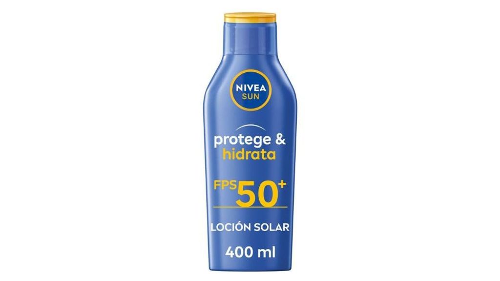 Crema solar resistente al agua Nivea Sun Protege & Hidrata FPS50+