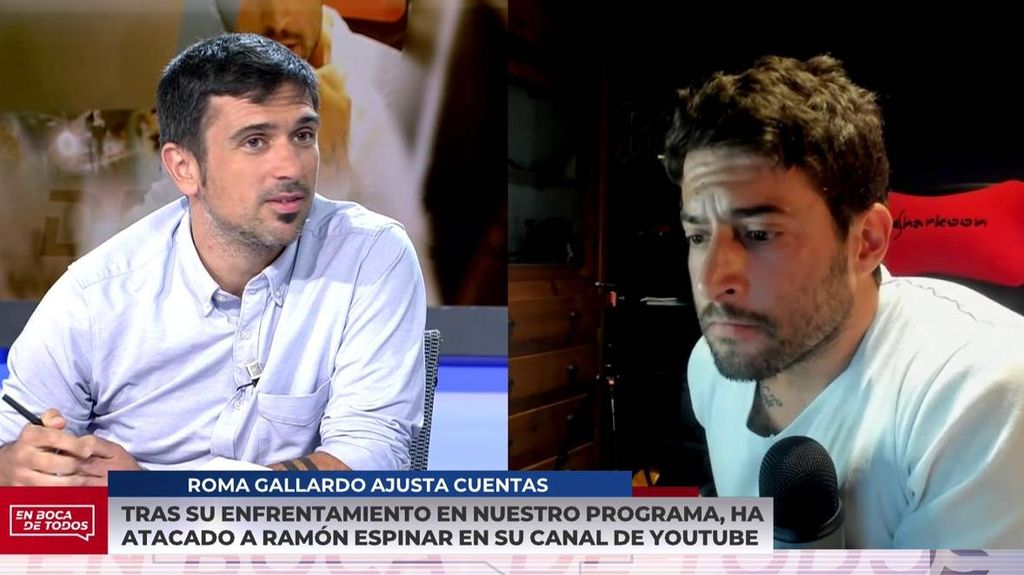 Nuevo enfrentamiento de Roma Gallardo y Ramón Espinar: “No me va a hacer un interrogatorio, no he venido a eso”