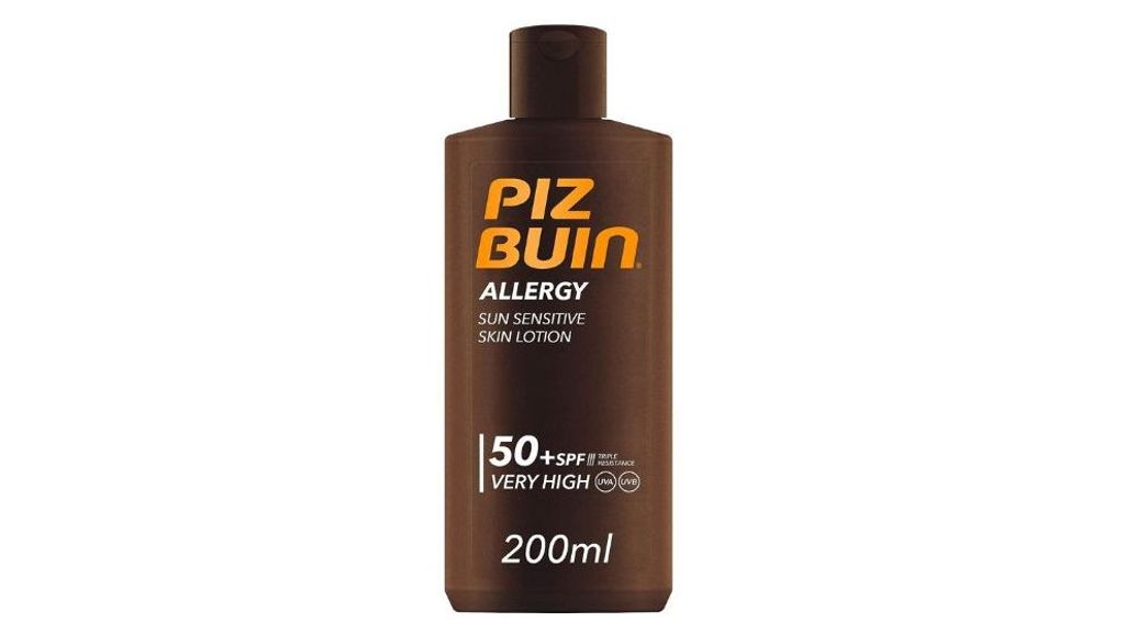 Protector solar con SPF alto Piz Buin Allergy