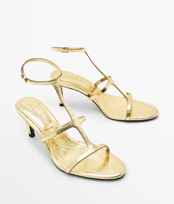 Sandalias de tira de Massimo Dutti