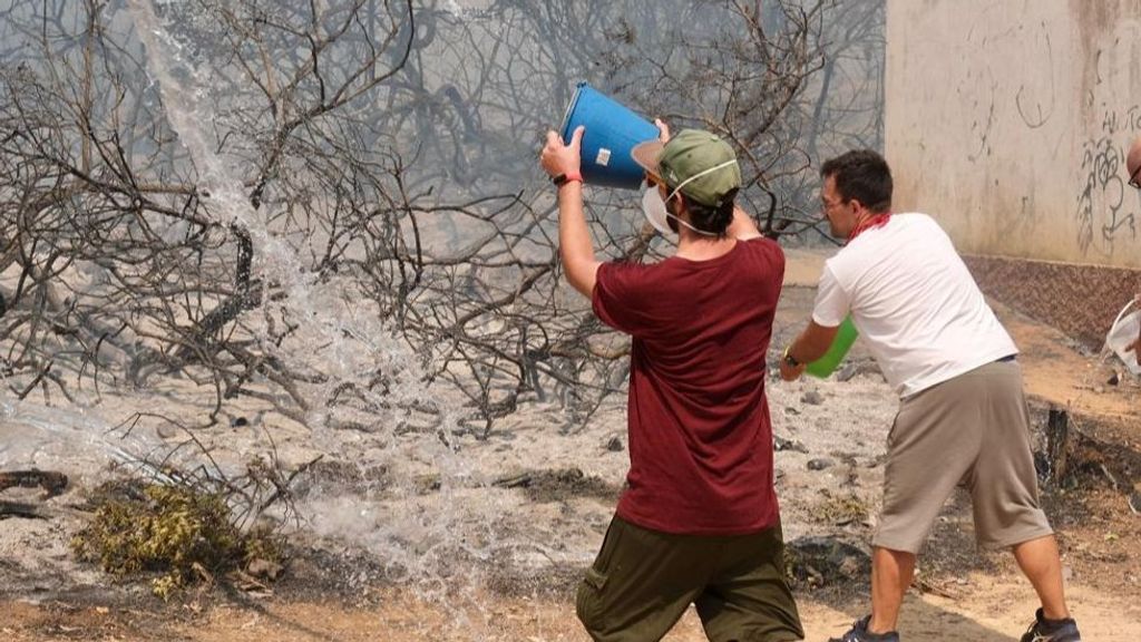 Estabilizado el incendio forestal de Puerto Real, Cádiz