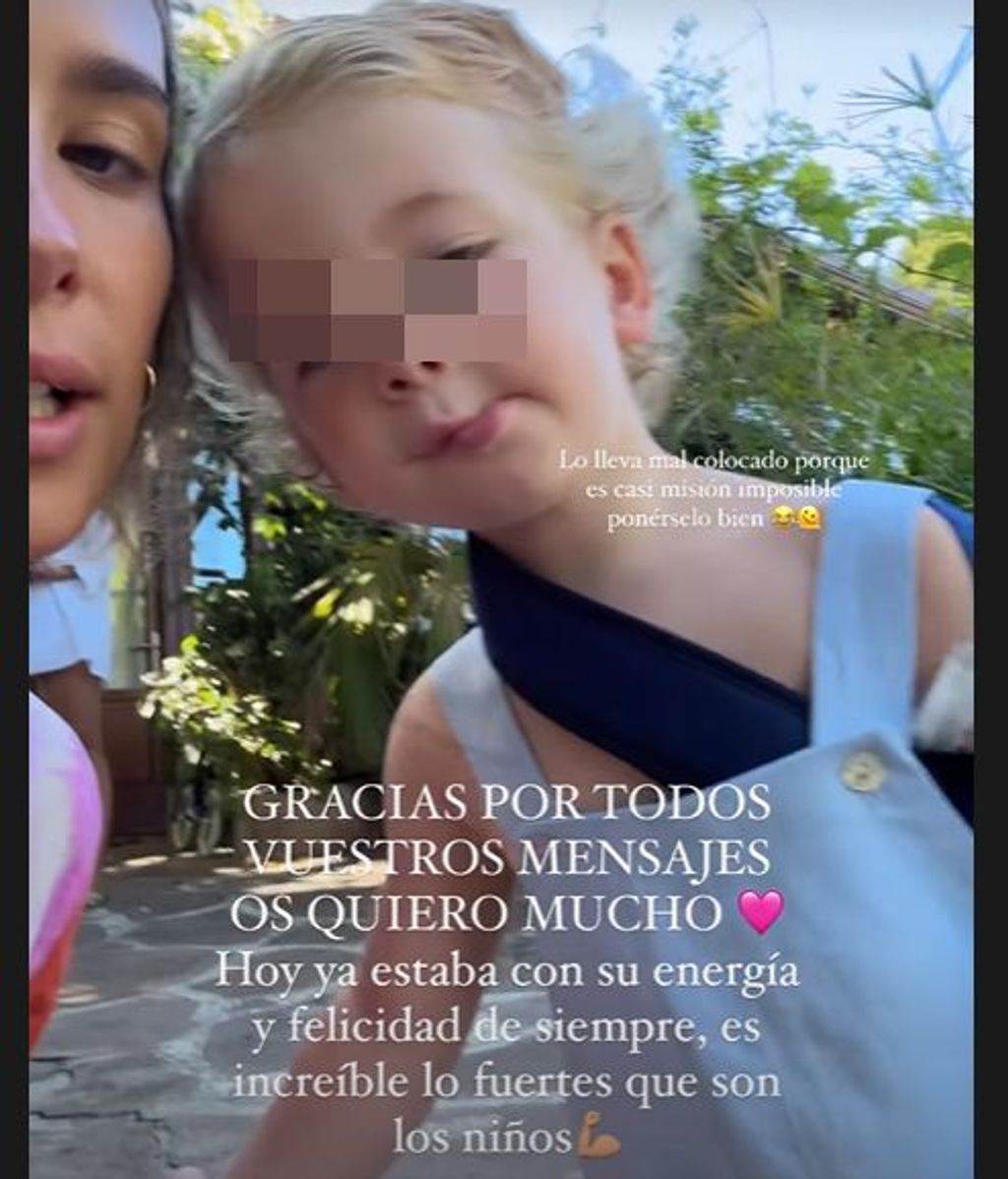 Así se encuentra Martín, el hijo de María Pombo