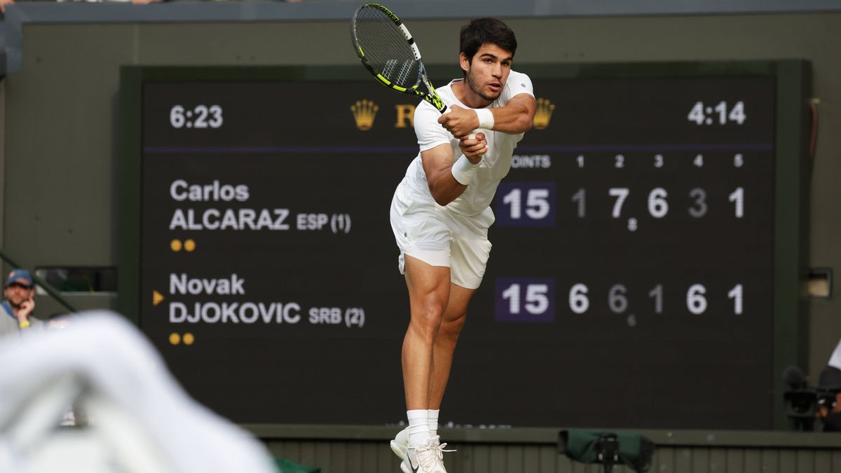 Carlos Alcaraz contra Djokovic