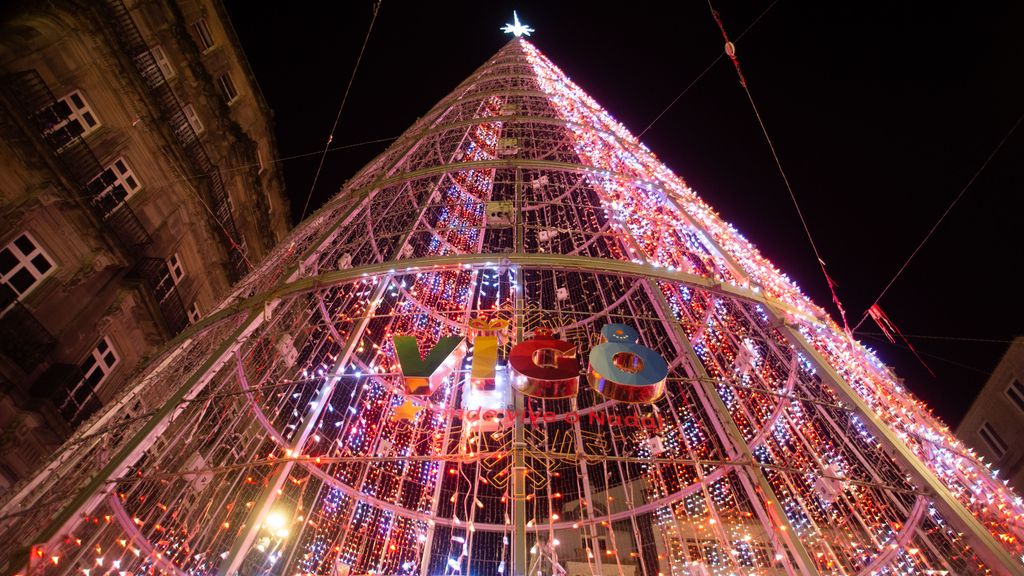 Imagen de archivo del encendido de las luces de Navidad en Vigo