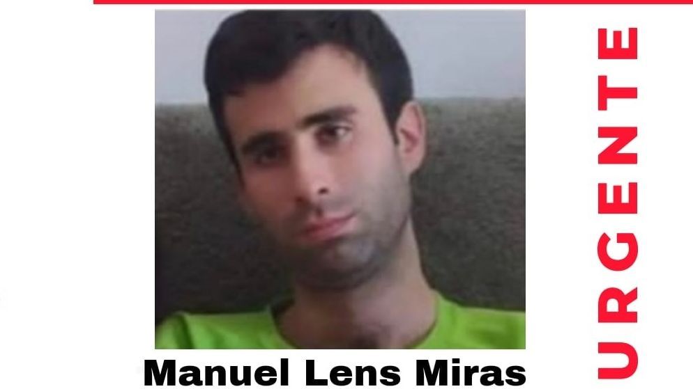 Imagen de Manuel Lens, el joven desaparecido en O Milladoiro, Ames, A Coruña