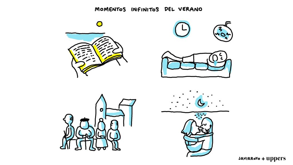 La viñeta de Javirroyo: "Momentos infinitos del verano"