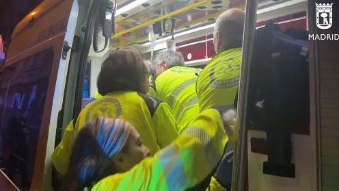 Pelea multitudinaria Marques de Vadillo, en Madrid