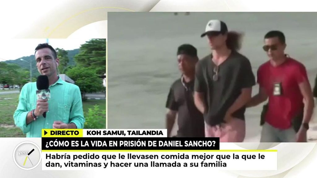 Daniel Sancho empieza a darse cuenta de lo dura que es su situación: “Ha pedido medicación para la ansiedad”