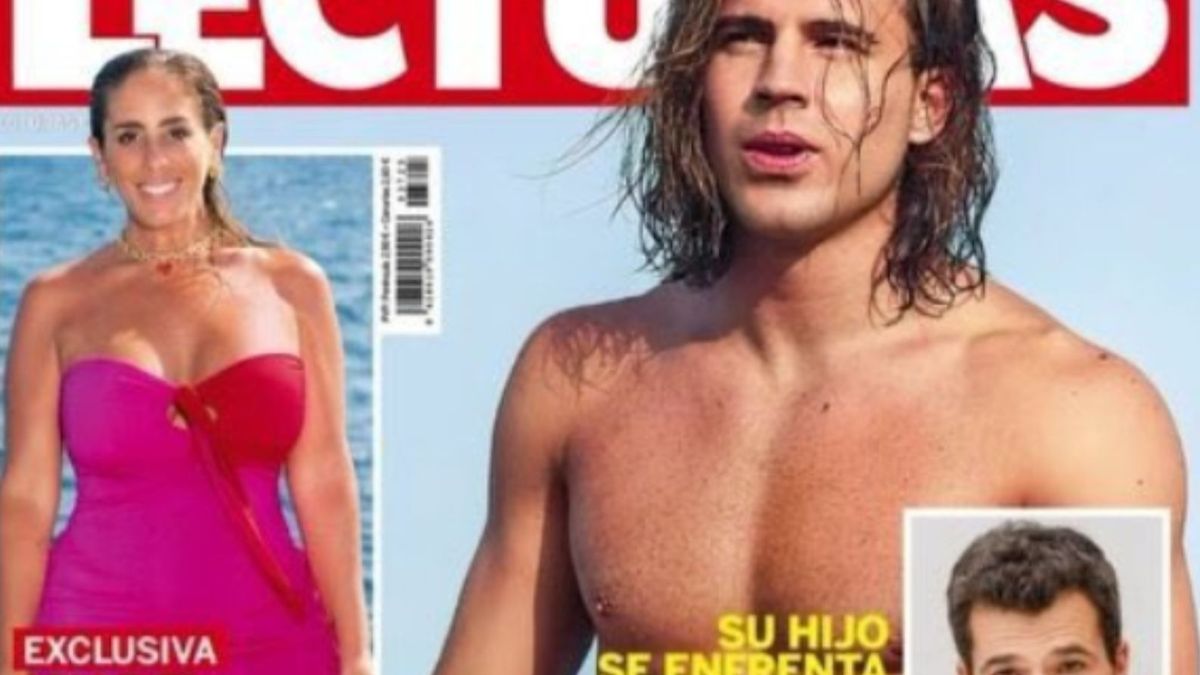 Daniel Sancho, en la portada de una revista