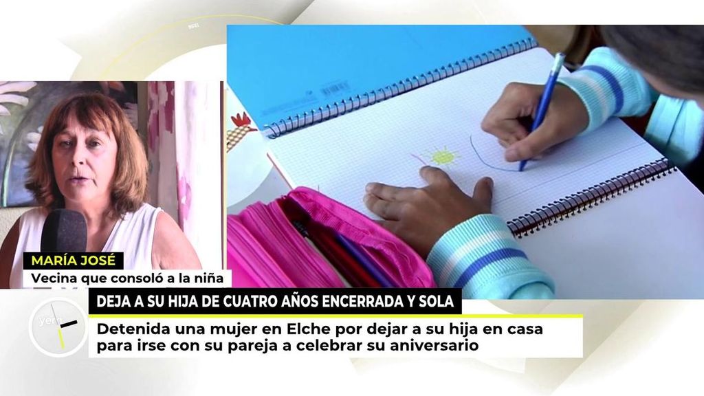 Detenida en Alicante una niña de 4 años encerrada y sola para irse con su pareja y celebrar su aniversario