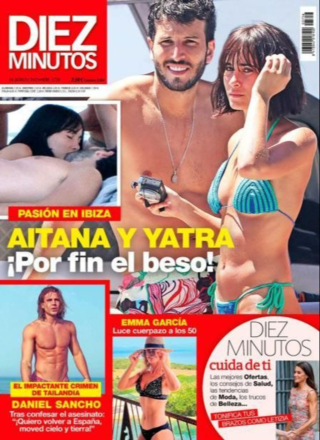 La portada de la revista 'Diez Minutos' del 9 de agosto de 2023