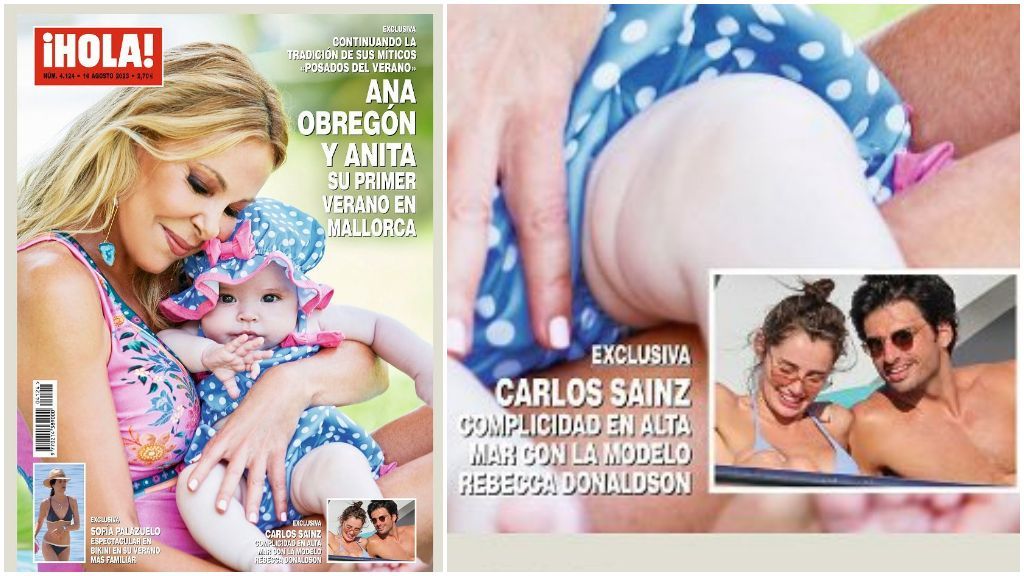 Las fotos de Carlos Sainz y Rebecca Donaldson 