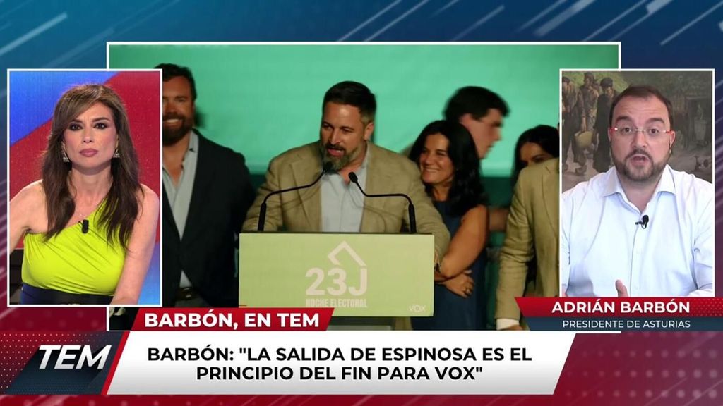 Barbón: "La salida de Espinosa es el principio del fin para Vox" Todo es mentira 2023 Programa 1150