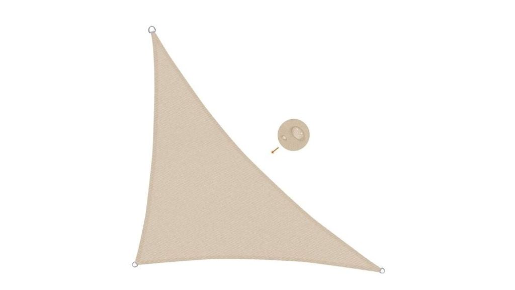 Toldo de vela con forma triangular de Sunny Guard