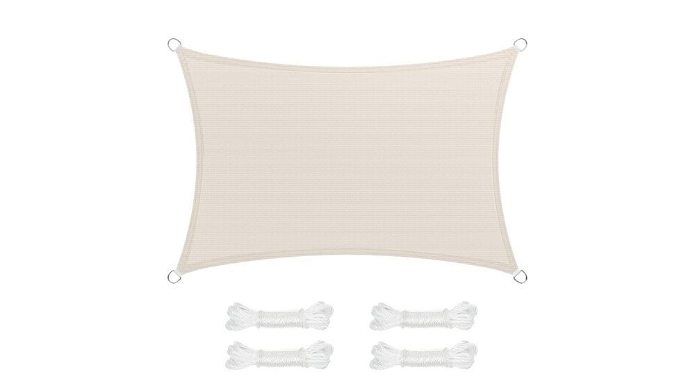 Vela de sombra cuadrada o rectangular de Songmics