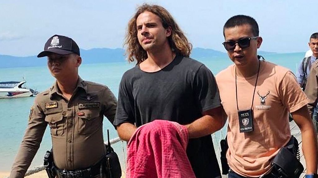 Daniel Sancho ingresó en una cárcel de Tailandia tras declararse culpable de asesinato