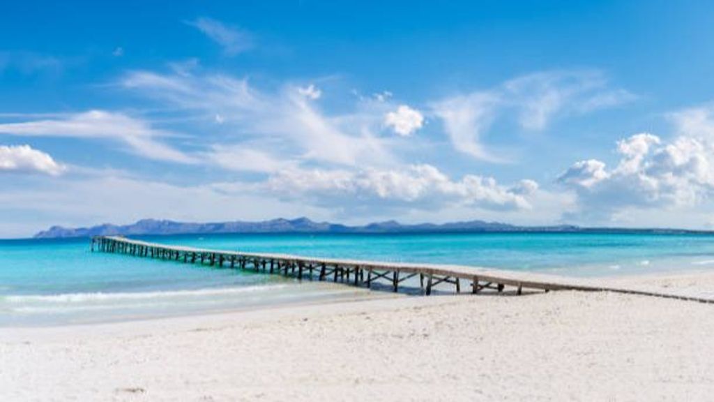 La playa de Muro se encuentra en la bahía de Alcudia