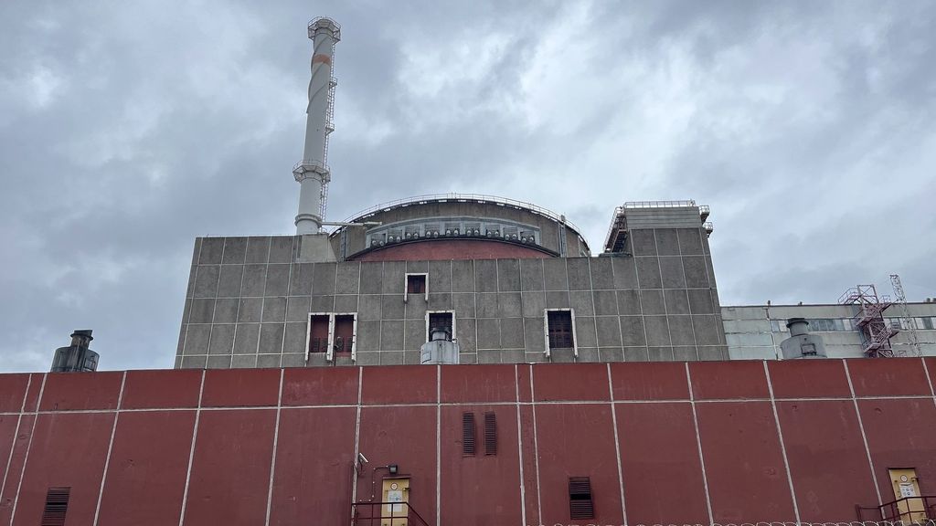 Central nuclear de Zaporiyia, en Ucrania