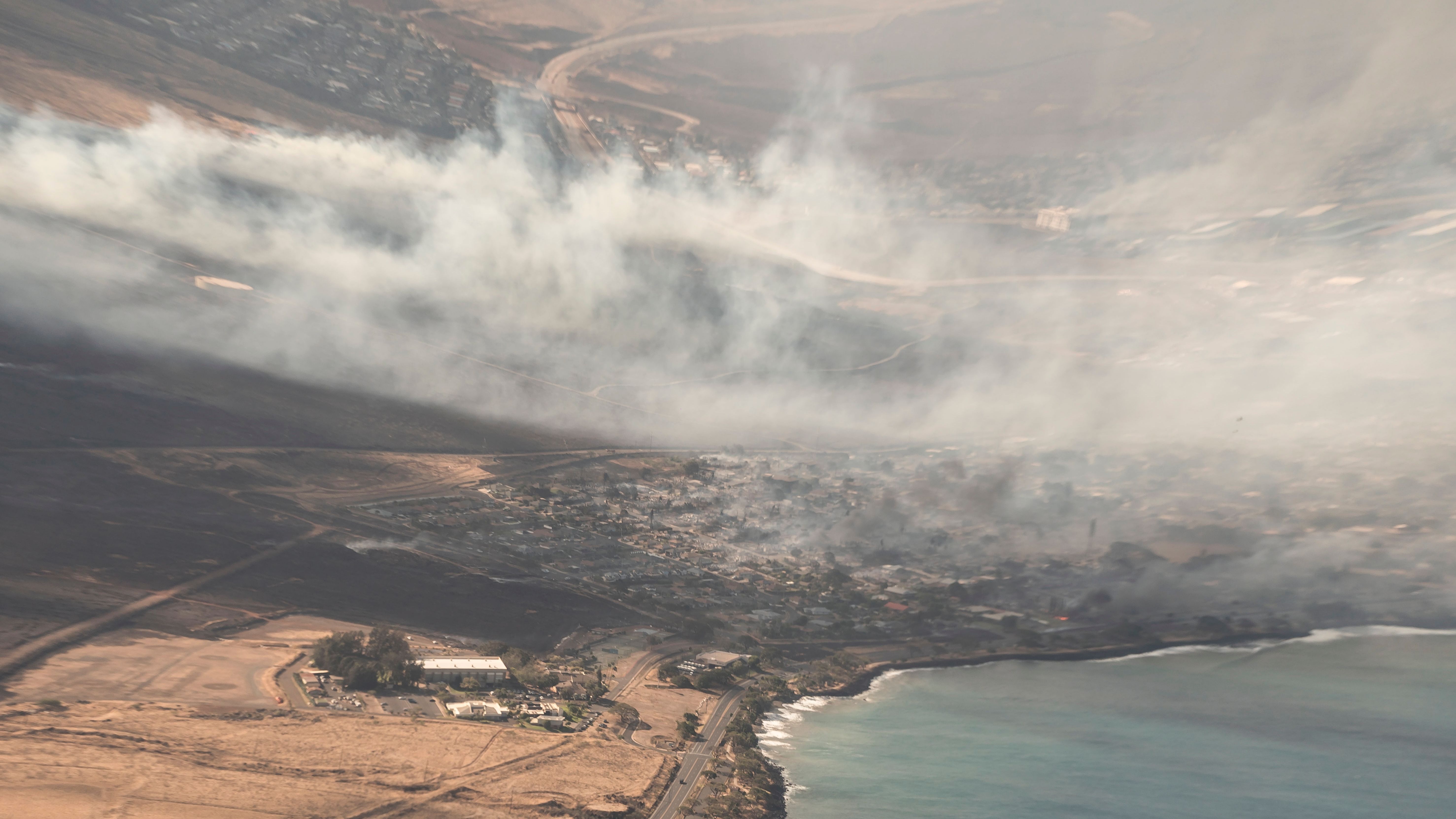 Hawaii Wildfires Damage