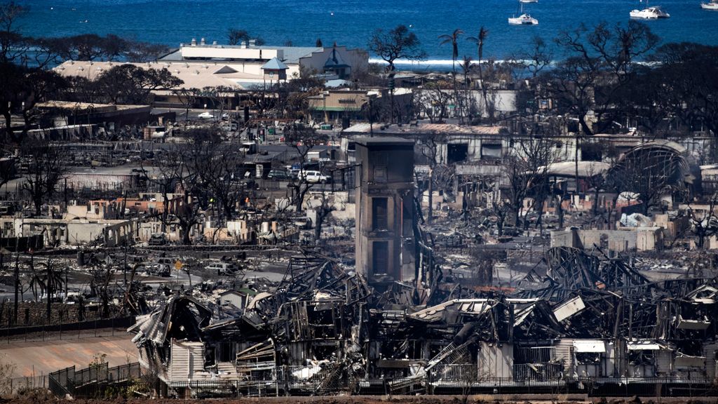 Los incendios de Hawái se convierten en el desastre natural más mortífero del estado con 80 muertos