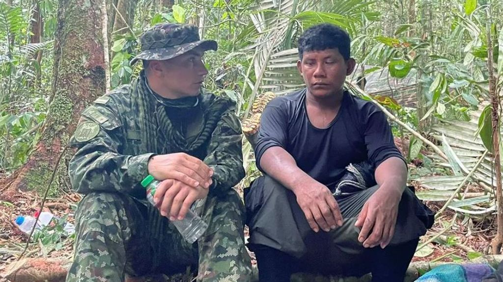 Manuel Roque, padre de los niños perdidos en la selva de Colombia